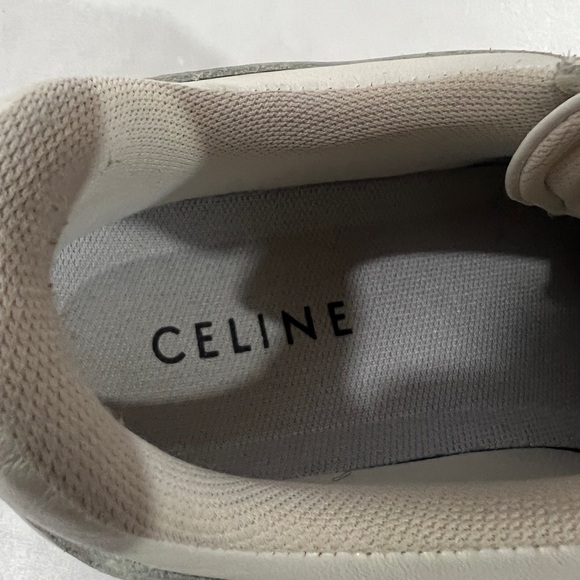 Authentic Celine Trainer Low Lace-Up Sneaker in Calfskin - Picture 8 of 10